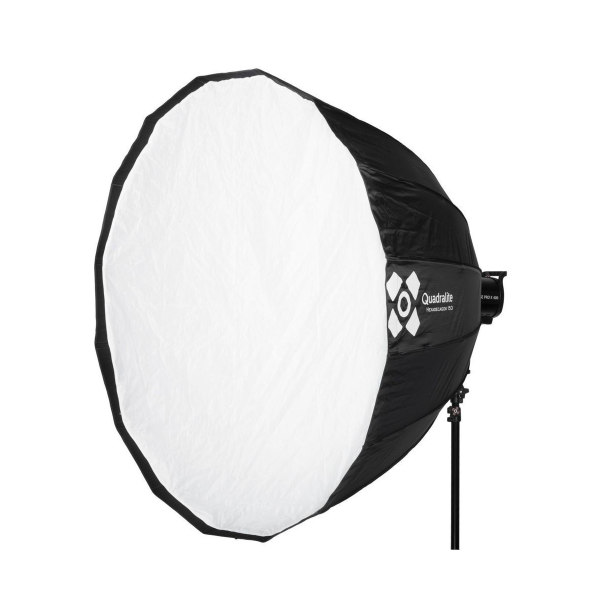 Flash Da Studio Quadralite UP! X 200WS Con Ricarica 1.5s E Ricevitore Wireless – Montatura Bowens
