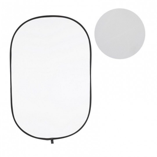 Pannello Riflettente Pieghevole Per Fotografia – Diffusore Morbido Da Tavolo 42x29cm Per Interni Ed Esterni, Leggero E Facile Da Montare